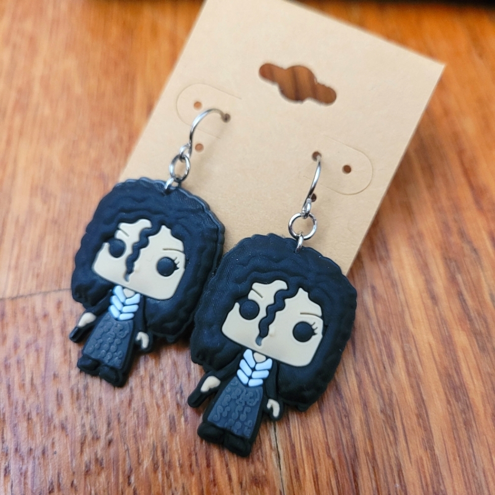 Bellatrix Lestrange Harry Potter Dangle Earrings